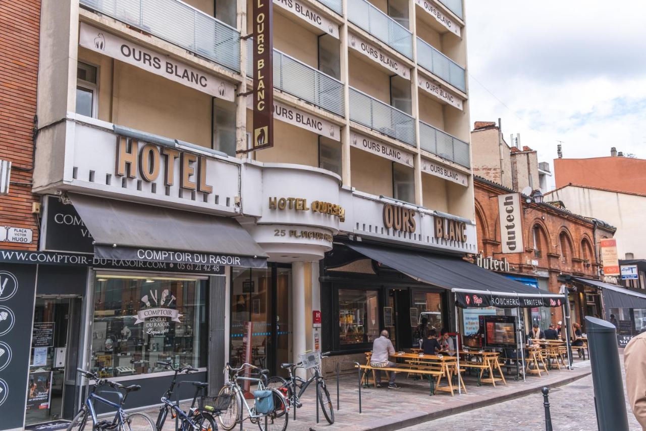 Hotel Ours Blanc - Victor Hugo Toulouse Exterior foto